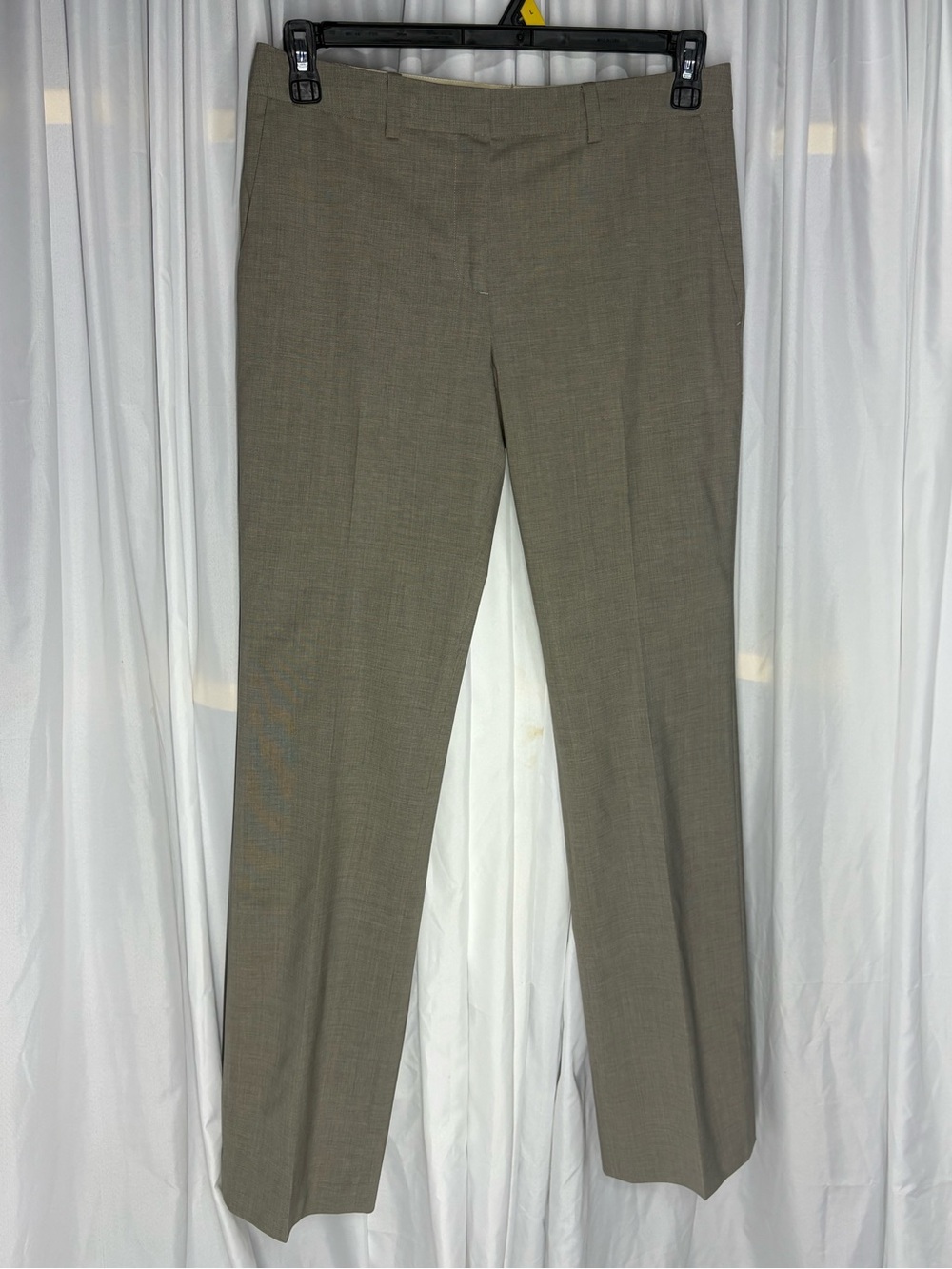 Brooks Brothers Caroline Fit Stretch Wool Flare Leg Trousers Size 2